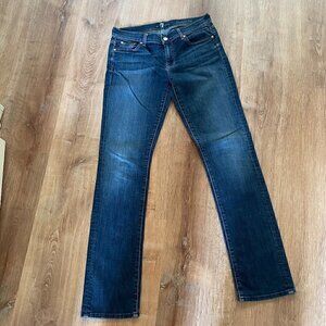 7 For All Mankind Straight Leg Jean 30